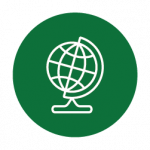 icon showing globe